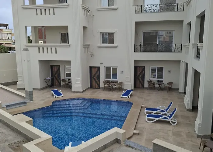 Magawish #3 With Pool View Apartment